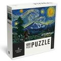 Lantern Press 1000 Piece Jigsaw Puzzle Steamboat Colorado San Juan Sasquatch Starry Night