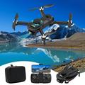 Ikohbadg Quadcopter Drone with HD Camera and Optical Stream Positioning RC Controlled F196 Airplane