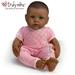 The Ashton-Drake Galleries So Truly MineÂ® Black Hair Brown Eyes Dark Skin Baby Doll Handcrafted with RealTouchÂ® Vinyl Poseable and Weighted Issue #11 by Master Doll Artist Linda Murray 15-inches