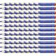 Ergonomischer Buntstift für Rechtshänder - STABILO EASYcolors - 12er Pack - ultramarinblau