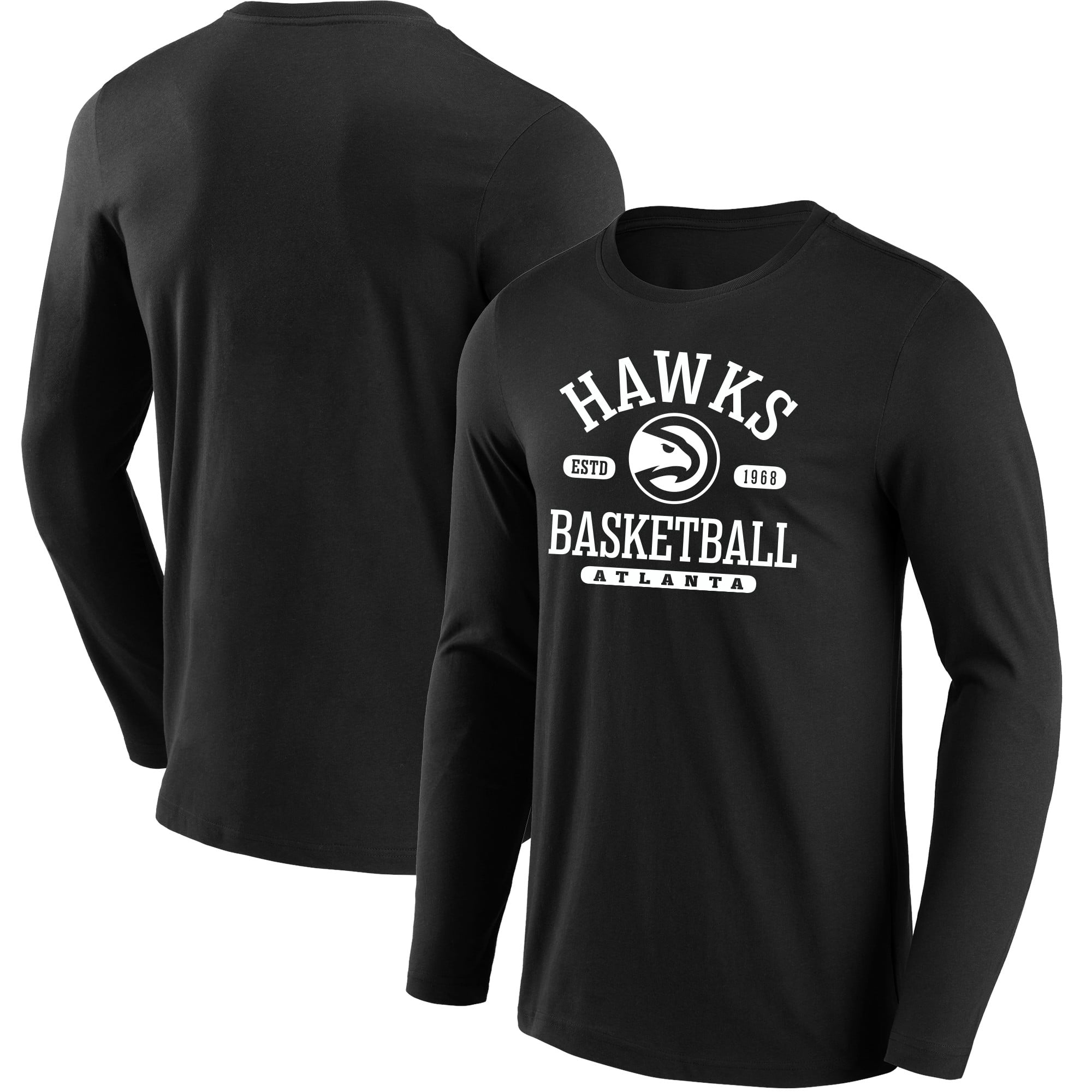 Atlanta Hawks Calling Plays Grafik-Langarm-T-Shirt – Herren
