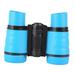 Kids Binoculars Toy Children Magnification Toy 4x30 with Neck Lanyard Jungle Binoculars Toy for Camping Hunting Sports Hiking Blue