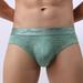 Ydkzymd Boxer Briefs for Men Pack Cotton Comfort Flex comfy Mens Briefs Stretch underwear Mens Boxer Briefs Underwear Green XL