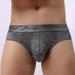 Ydkzymd Men s Briefs Stretch Comfort Flex Boxer Briefs for Men comfy underwear Mens Briefs Underwear Gray L