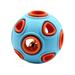 Elastic Dog Ball Toy Bite Resistant Dog Ball with Bell Rubber Balls Dog Toy Ball Pet Play Ball for Dogs Bite Proof Dog Toy Ball