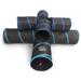 4 Way Cat Tunnel Premium Extra Large Diameter and Extra Long Big Collapsible Play Toy Wide Pet Tunnel Tube (12 inches)