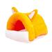 Waroomhouse Warm Pet Bed for Autumn Winter Hamster Nest Cartoon Design Pet Bed Breathable Comfortable Warm Small Animal House for Hamsters Squirrels More