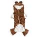 Dog Costume Warm Coral Fleece Dog Outfit Christmas Clothes for Holiday Festival