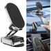 Alloy Folding Magnetic Car Phone Holder 360Â° Rotatable Cell Phone Holder Foldable Phone Bracket Smartphone Support Mini Portable Phone Stand Universal Dashboard Car Phone Mount (Silver)