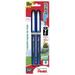 Pentel EnerGel NV Liquid Gel Pen 0.5mm Needle Tip Black Ink (Pack of 8)