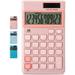 Mr. Pen- Standard Function Calculator 12 Digits Small Calculator Light Pink Solar Calculator Pocket Calculator