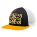 Men's Fanatics Branded Black/Gold Boston Bruins Heritage Vintage Foam Front Trucker Snapback Hat