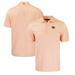 Men's Cutter & Buck Orange/White Oregon State Beavers Pike Eco Symmetry Print Stretch Recycled Polo