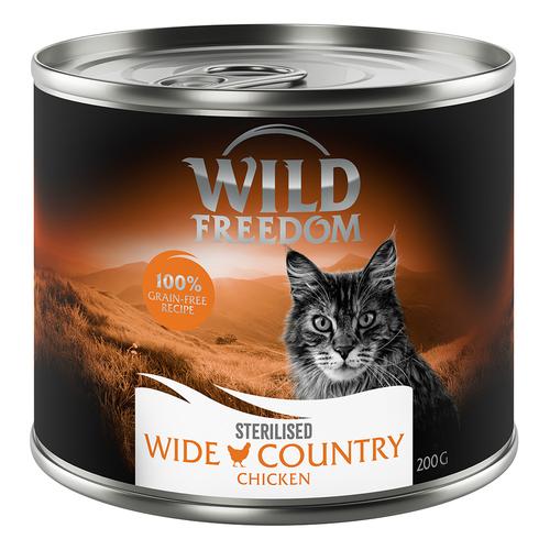 Wild Freedom Wide Country Sterilised 24 x 200 g Nassfutter Getreidefrei