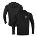 Men's Levelwear Black USMNT Zander Quarter-Zip Pullover Hoodie