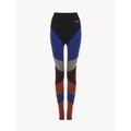 CHLOÉ High-waisted leggings Multicolor Size L 95% Wool, 4% Polyamide, 1% Elastane