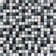 House of Mosaics HoM Petrol Marble Mix Self-adhesive Mosaic Tile Sample