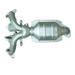 1998-2003 Hyundai Elantra Front Exhaust Manifold with Integrated Catalytic Converter - OP
