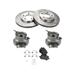 2006-2011 Chevrolet HHR Front Brake Pad and Rotor and Wheel Hub Kit - TRQ BKA14481