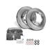 1988-2000 Chevrolet K2500 Front Brake Pad and Rotor Kit - Autopart Premium