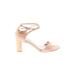 Via Spiga Heels: Tan Shoes - Women's Size 10