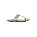 Bernardo Flip Flops: Green Shoes - Women's Size 9 1/2