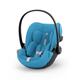 CYBEX Gold Babyschale Cloud G i-Size Plus, Inkl. Neugeboreneneinlage, Ab Geburt bis ca. 24 Monate, Für Kinder ab 40 cm bis 87 cm, Max. 13 kg, Beach Blue