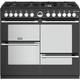 Stoves Sterling ST STER S1000DF MK22 BK 100cm Dual Fuel Range Cooker - Black - A Rated