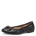 s.Oliver Damen Ballerinas mit Schleife Elegant, Schwarz (Black), 38