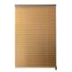 Aluminum Venetian Blinds, Room Darkening Shade Horizontal Blinds for Windows - Adjusting Slats - Thick 0.16mm, Waterproof Privacy Screen for Office, Custom (Color : Gold, Size : 75x225cm)