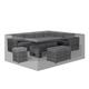 Rattan park Protective cover for Rose Modular Corner Set,garden furniture covers