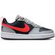 NIKE Kinder Freizeitschuhe COURT BOROUGH LOW RECRAFT (GS), Größe 38 in Silber