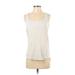 Lululemon Athletica Active Tank Top: Ivory Print Activewear - Women's Size 2
