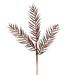 The Holiday Aisle® 21" Chocolate Glitter Feather Fern Artificial Christmas Spray. Includes 12 Sprays Per Pack. | 21 H x 10 W x 1 D in | Wayfair