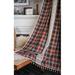 Bungalow Rose Ascot Colored Plaid w/ Tassel Curtains Cotton Linen Curtains Set of 2 Linen/Cotton Blend | 79 H x 59 W in | Wayfair