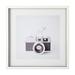 Latitude Run® Deer & Vintage Camera 25.5 H x 25.5 W x 1.63 D in black/white | 25.5000" H X 25.5000" W | Wayfair F4007112CE8D41FE86BAD52E0D2621C0