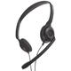 EPOS PC 3 Chat - Langlebiges On-Ear Headset PC, Kopfhörer mit Kabel, Rauschunterdrückendes Mikrofon, Einfach zu Verbinden, Stereosound, Für Online-Anrufe, -Unterricht, 2 x 3,5-MM-buchsen Schwarz