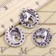 10pcs Charms Horse Steed Lucky Horseshoe 21x19mm Tibetan Silver Color Pendant Antique Jewelry Making