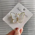 Trendy Butterfly Brooches For Women Charm Pearl Gold Color Brooch Pins Party Wedding Gifts Clothing