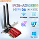 WiFi6E Intel AX210 Bluetooth 5.3 Triple Band 2.4G/5GHz/6GHz WiFi Card 802.11AX AX200 PCI Express