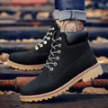 2023 stivali da uomo nuove scarpe da equitazione stivali da neve Casual alti da uomo stivali