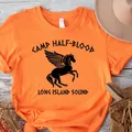 Camp Jupiter Cotton Women Graphic T Shirt Half Blood chairs Branches bradley Jackson Orange T-Shirt