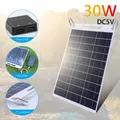 30W piastra solare 5V pannello solare impermeabile portatile doppio USB caricabatteria solare