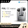 Versione inglese FIIL CC Nano Wireless Bluetooth 5.2 auricolari ENC TWS cuffie Design in metallo