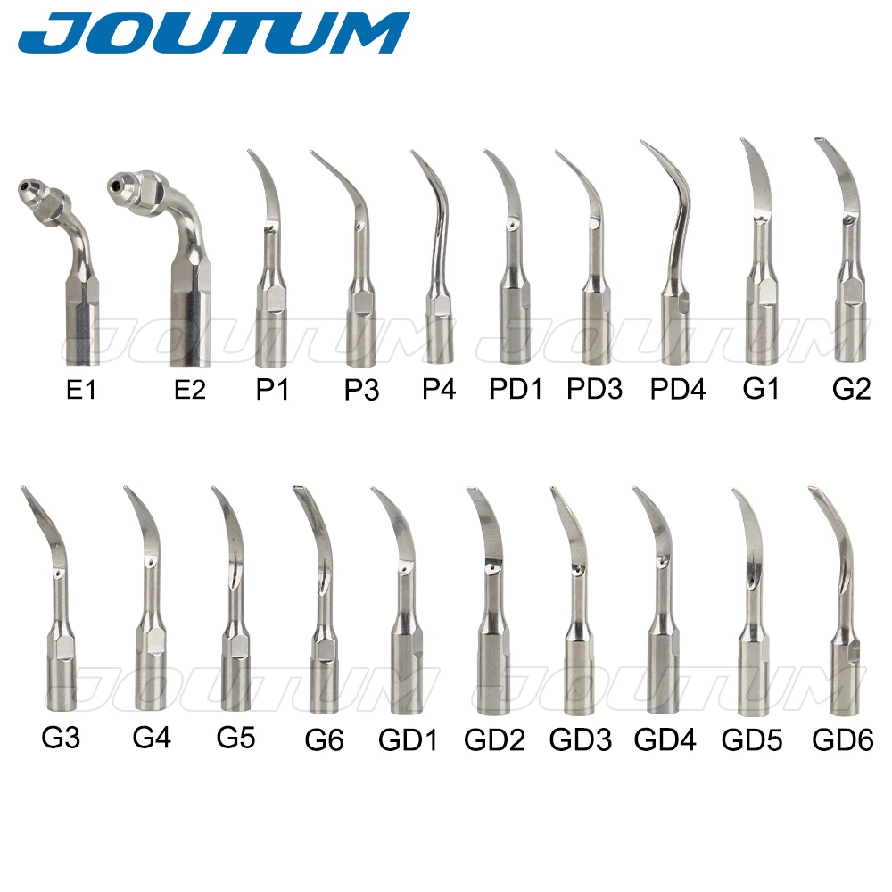 5 pz G1, G2, G3, G4, P1, P3 Punte per Scaler Dentale Fit EMS Picchio Scaler Ad Ultrasuoni Manipolo Dentale Ad Ultrasuoni Scaler Punta di Scaling