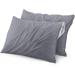 4 Pcs Waterproof Zippered Pillowcases Queen Size