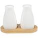 NUOLUX 1 Set of Ceramic Salt Bottle Household Seasoning Holder Kitchen Supply Salt Containers with Pad
