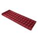 piaybook Bench Cushion Swing Cushion Loveseat Cushion Patio Wicker Seat Cushions For Lounger Garden Furniture Patio Lounger Indoor and Outdoor