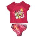 Disney Jumping Bean Infant Girls Pink 2pc Minnie Mouse Tankini Swimming Suit 12m