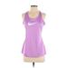 Nike Active Tank Top: Purple Activewear - Women's Size Medium